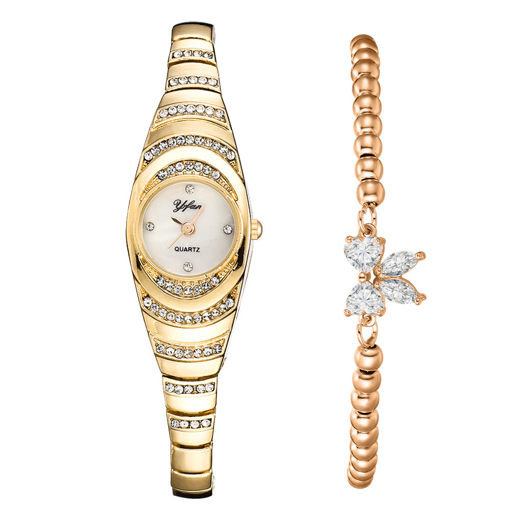💜LAST DAY PROMOTION - 50%OFF💜Women’s Rhinestone Bracelet Watch