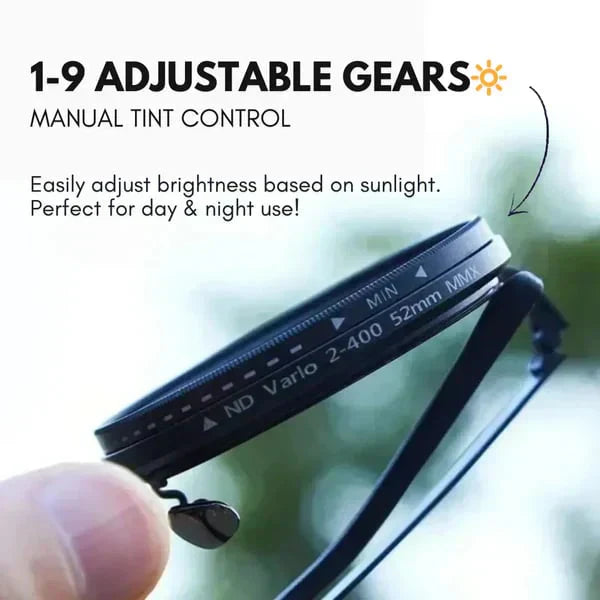 š„LAST DAY -BUY 2 GET 1 FREEš„Adjustable Tint Polarized Round Sunglasses