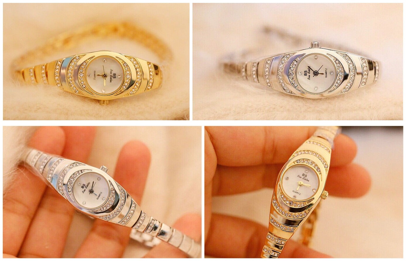 💜LAST DAY PROMOTION - 50%OFF💜Women’s Rhinestone Bracelet Watch