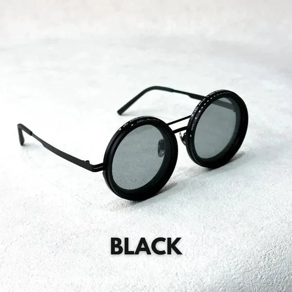 š„LAST DAY -BUY 2 GET 1 FREEš„Adjustable Tint Polarized Round Sunglasses