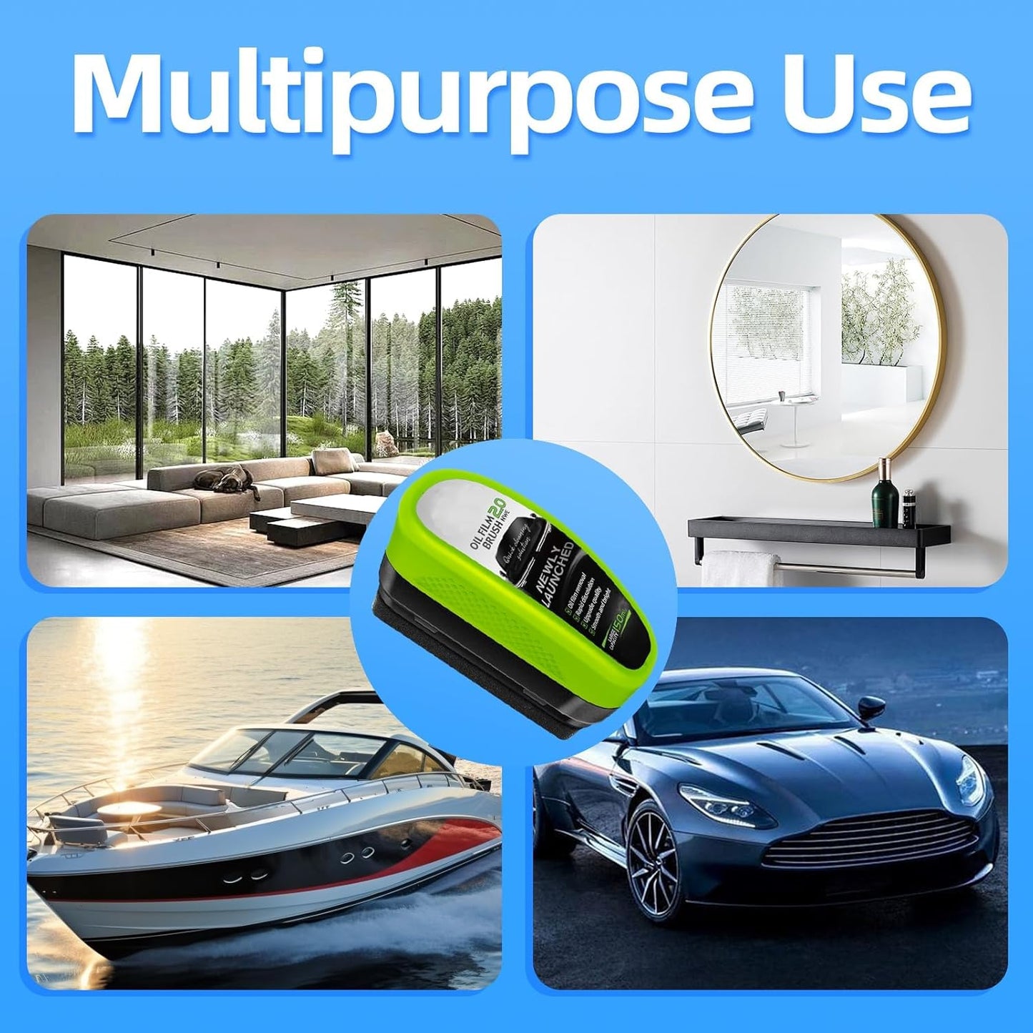 🔥LAST DAY -BUY 2 GET 1 FREE🔥New 2.0 Powerful Oil Film Wipe