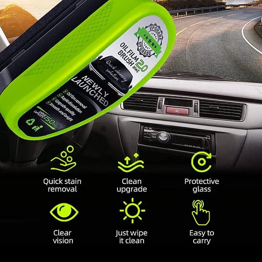 🔥LAST DAY -BUY 2 GET 1 FREE🔥New 2.0 Powerful Oil Film Wipe