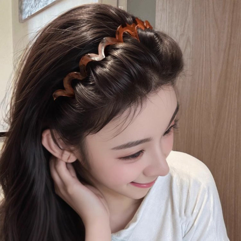 💜 LAST DAY PROMOTION - 50%OFF 💜U-Shape Fashion Tooth Hair Comb Headband