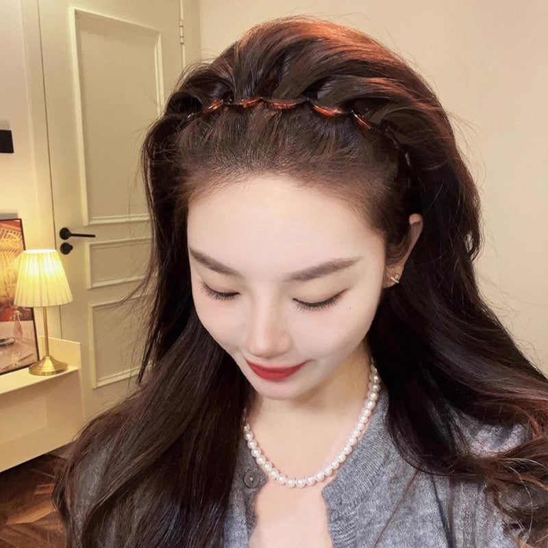 💜 LAST DAY PROMOTION - 50%OFF 💜U-Shape Fashion Tooth Hair Comb Headband