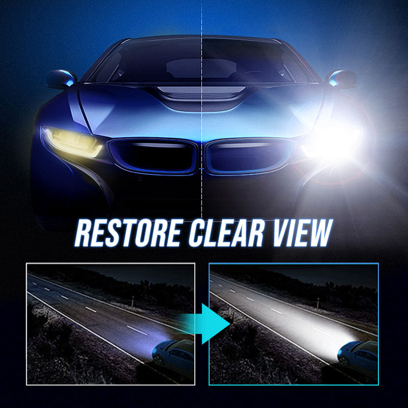 š„ LAST DAY PROMOTION - 50%OFFš„Car Headlight Repair Fluidļ¼The more you buy, the higher the discountļ¼