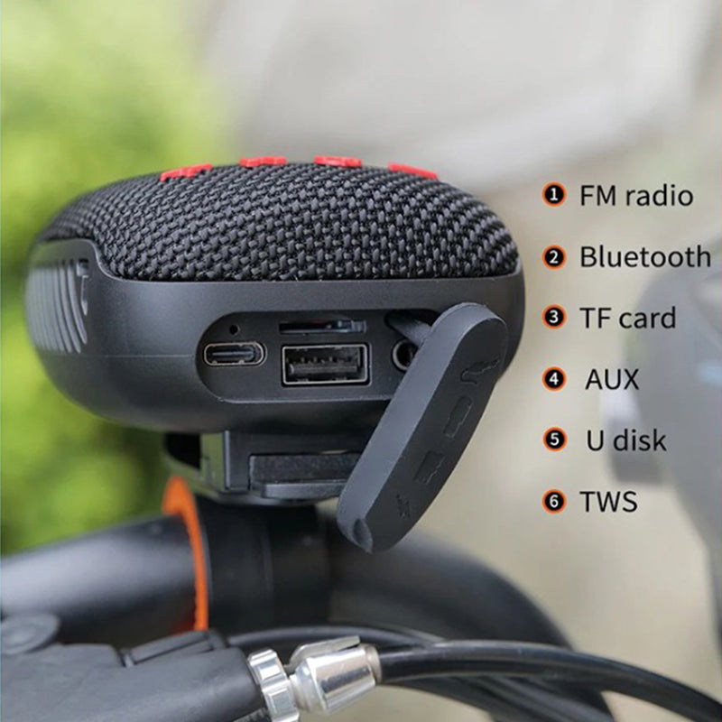 🔥LAST DAY PROMOTION - 50%OFF🔥Waterproof Bicycle Bluetooth Speaker with Mounting Bracket