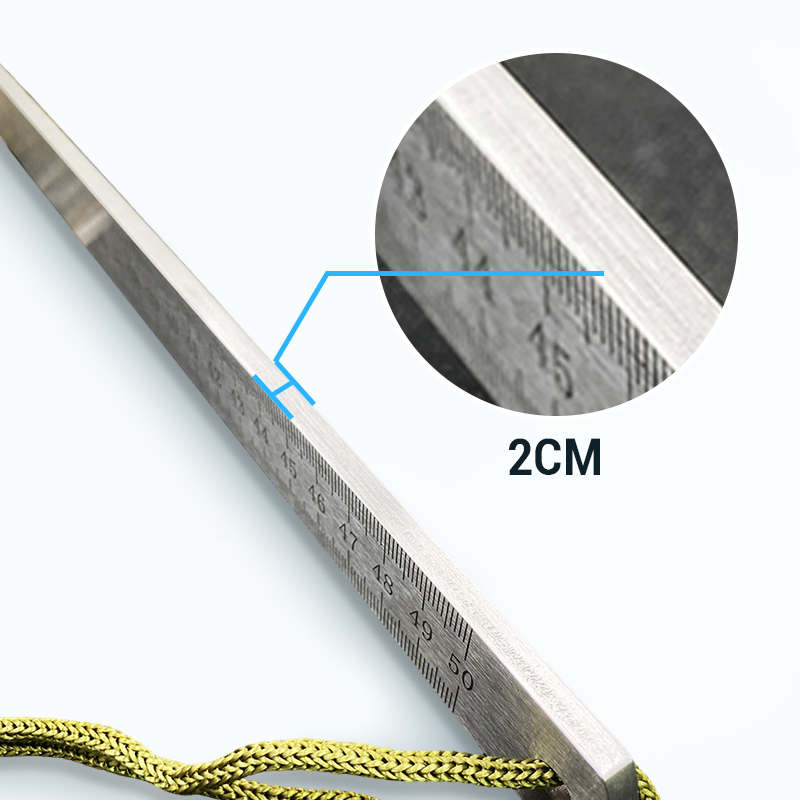 🔥LAST DAY PROMOTION - 50%OFF🔥Multifunctional Portable Self-Defense Stainless Steel Ruler