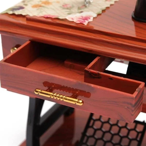 🔥 LAST DAY PROMOTION - 50%OFF 🔥 Wood Mini Sewing Machine Music Box