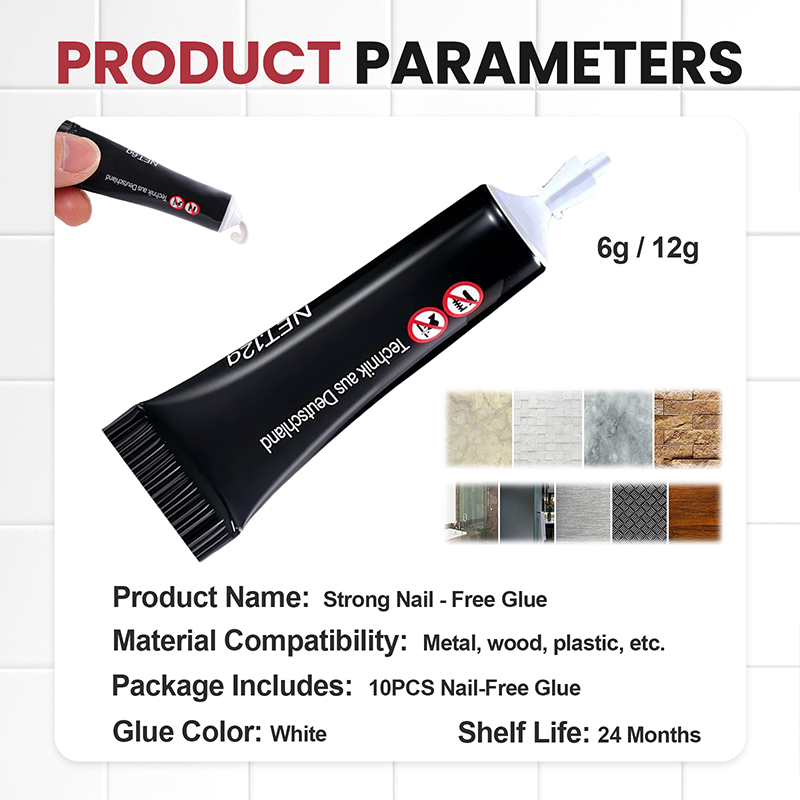 🔥LAST DAY PROMOTION - 50%OFF🔥Universal Waterproof Strong Nail-Free Glue