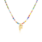 💜LAST DAY PROMOTION - 50%OFF💜 Letter Beaded Necklace for Women🔤A-Z