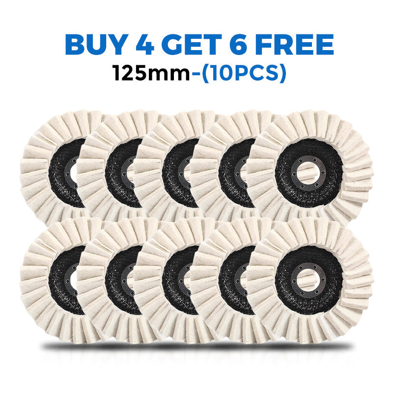 🔥LAST DAY -BUY 1 GET 1 FREE🔥Wool Felt Flap Polishing Disc