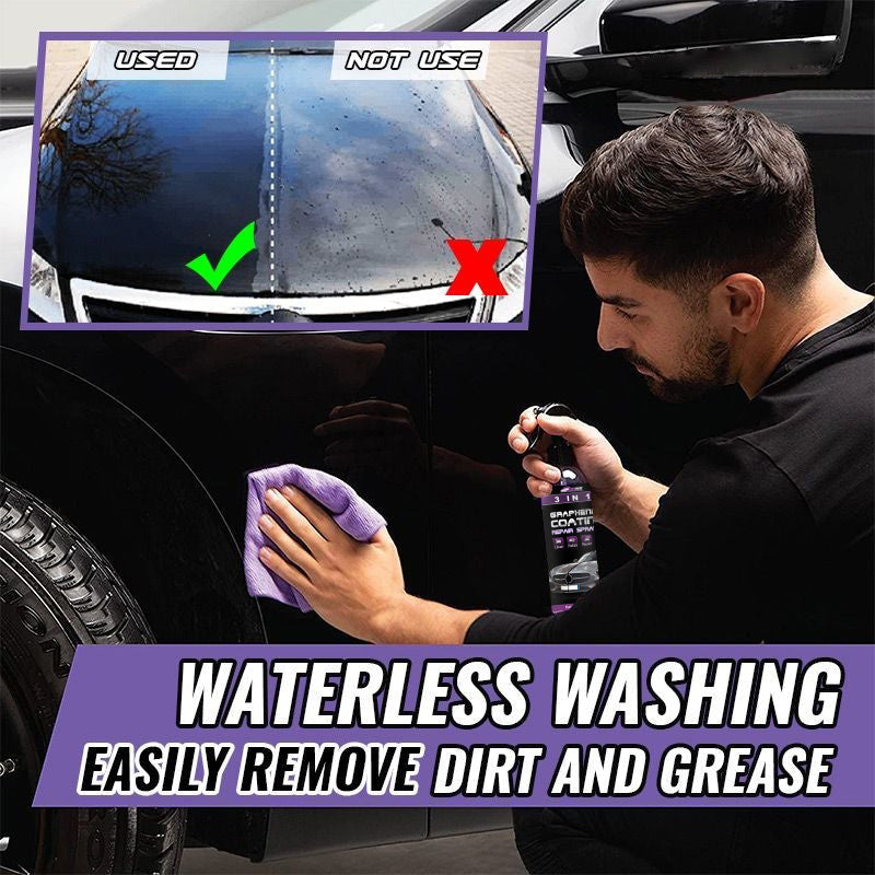 🔥LAST DAY PROMOTION - 50%OFF🔥3-in-1 High Protection Car Spray (Buy 2 get 1 free) (Buy 3 get 2 free)