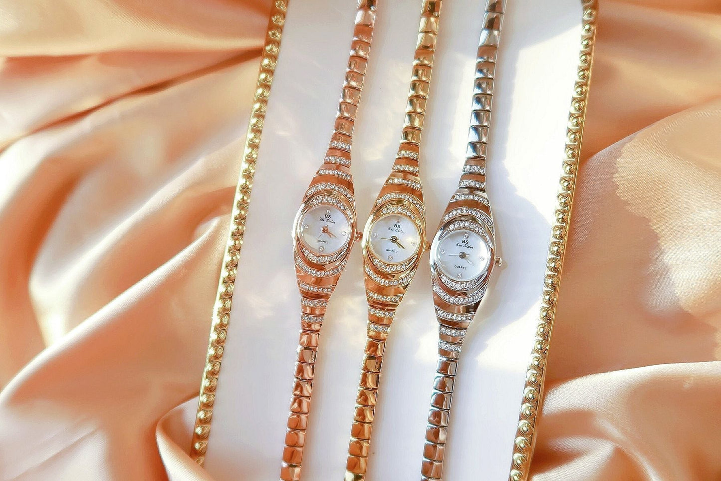 💜LAST DAY PROMOTION - 50%OFF💜Women’s Rhinestone Bracelet Watch