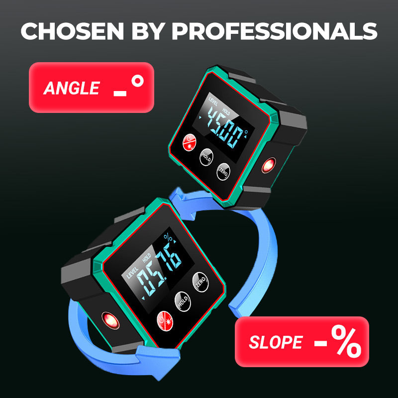 🔥LAST DAY PROMOTION - 50%OFF🔥Magnetic Digital Angle Finder with Electronic Laser