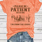 👕I'M From 1900S✨ Women's Vintage Letter Print Round Neck Tee