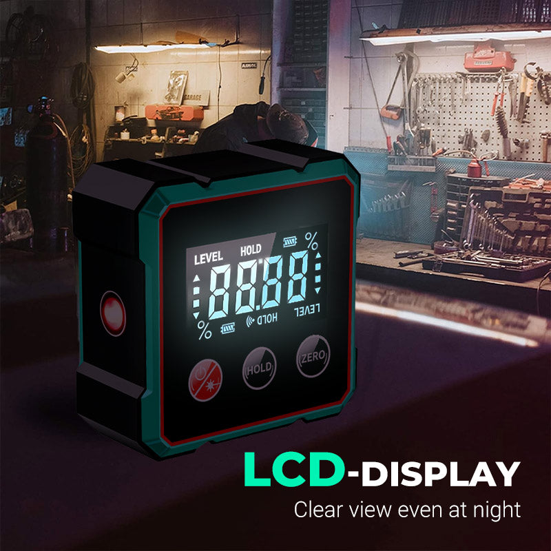 🔥LAST DAY PROMOTION - 50%OFF🔥Magnetic Digital Angle Finder with Electronic Laser