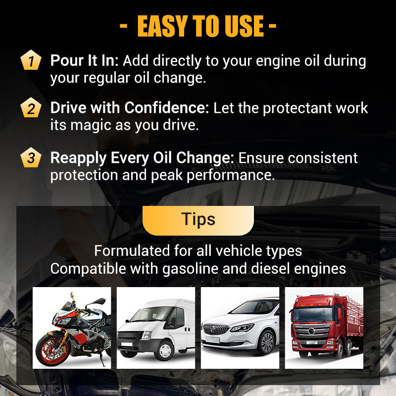 🔥LAST DAY -BUY 5 GET 5 FREE🔥Highly Effective Engine Anti-Wear Protectant
