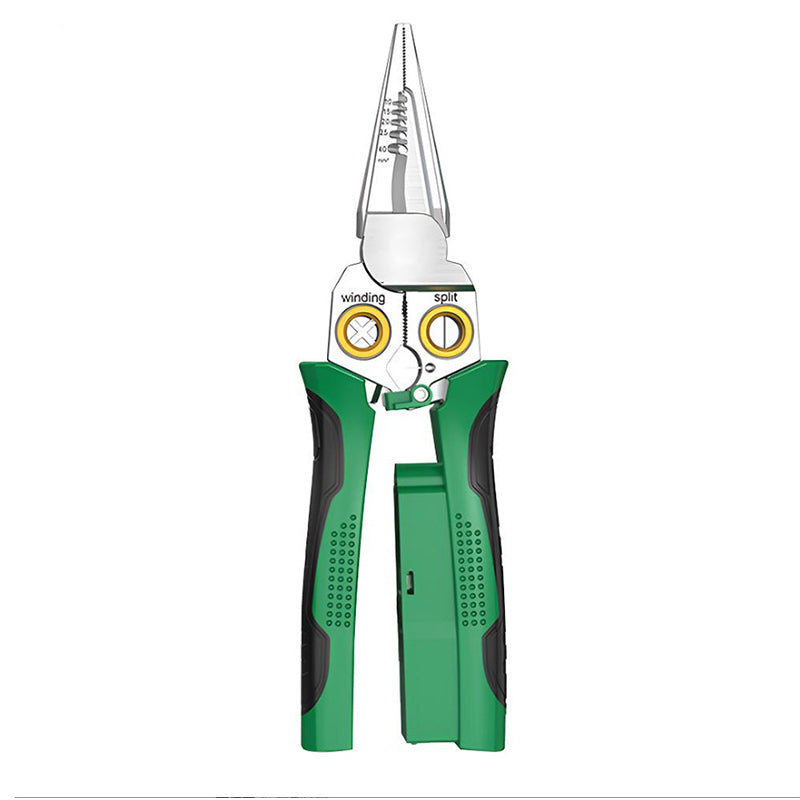 🔥LAST DAY PROMOTION - 50%OFF🔥8-in-1 Multi-Functional Wire Stripper Scissors With Electrical Test