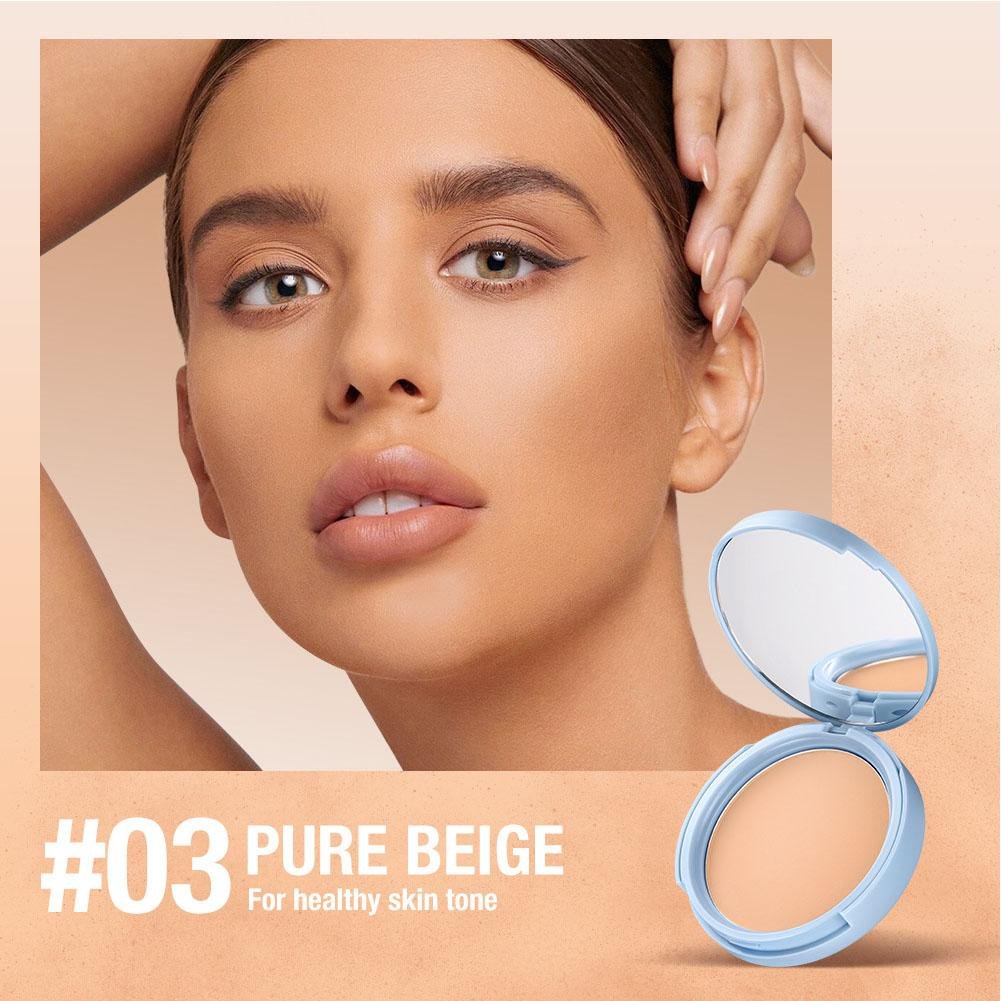 💜LAST DAY - BUY 1 GET 1 FREE💜Silky Matte Soft Waterproof Pressed Powder
