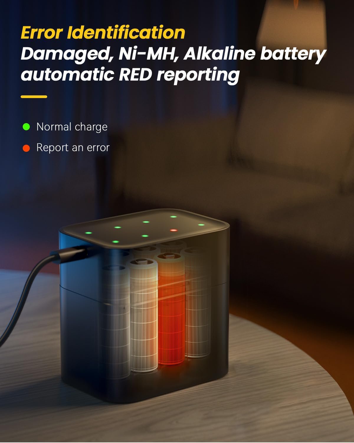💥LAST DAY 50% OFF⚡50K+ SOLD! Almost Gone🎁🔋Charging Compartment - Rechargeable Aa/Aaa Lithium Battery