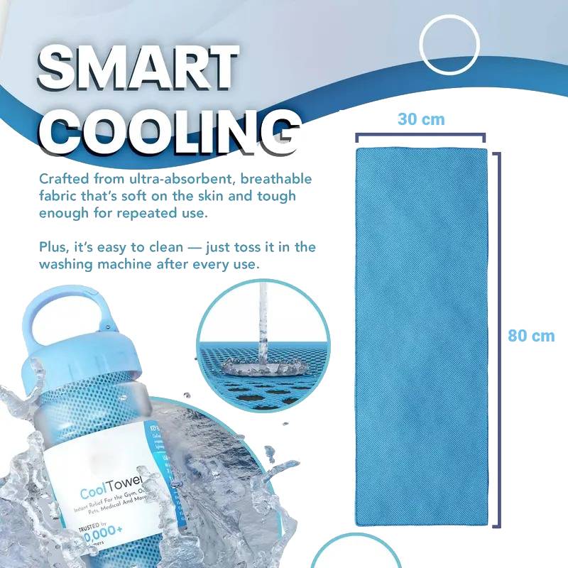 🔥LAST DAY -BUY 1 GET 1 FREE🔥Absorbent Cooling Towel, Can Be Used Anytime, Anywhere!