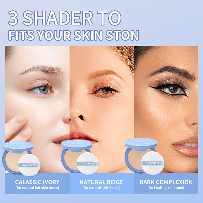 💜LAST DAY - BUY 1 GET 1 FREE💜Silky Matte Soft Waterproof Pressed Powder