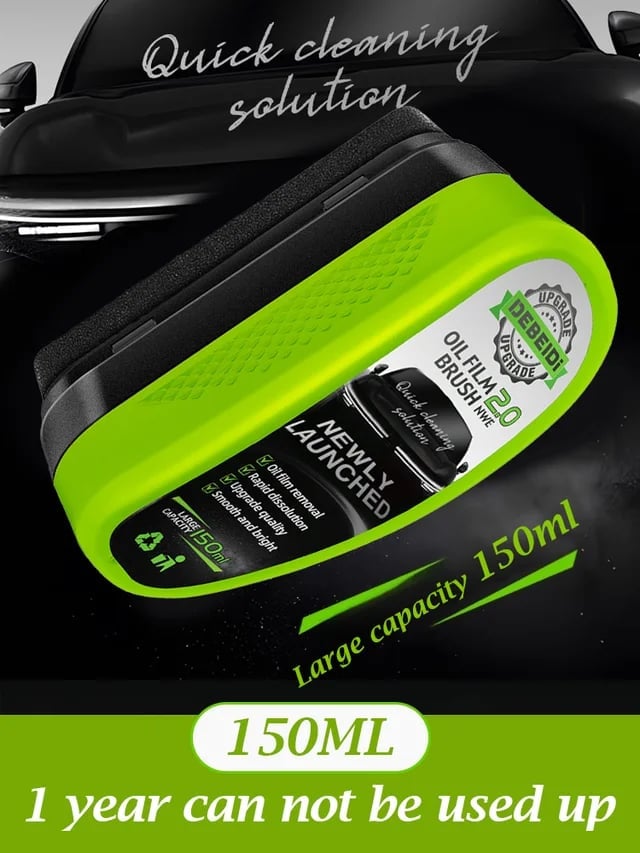 🔥LAST DAY -BUY 2 GET 1 FREE🔥New 2.0 Powerful Oil Film Wipe