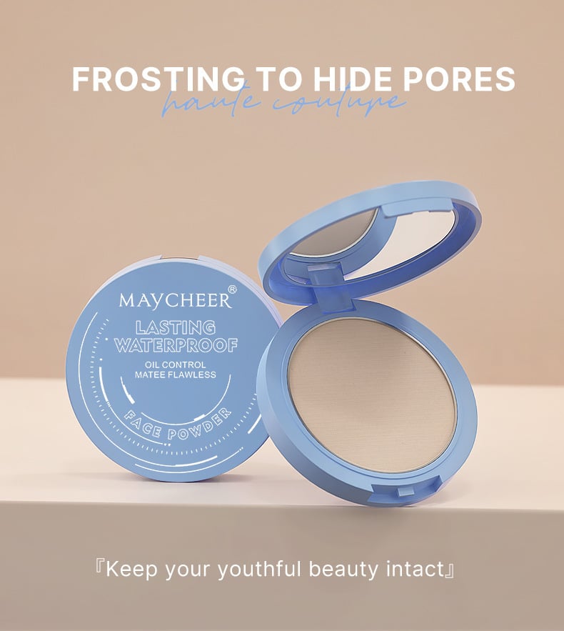 💜LAST DAY - BUY 1 GET 1 FREE💜Silky Matte Soft Waterproof Pressed Powder
