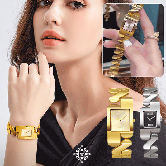 💜 LAST DAY PROMOTION - 50%OFF 💜Vintage Style Square Quartz Watch⌚