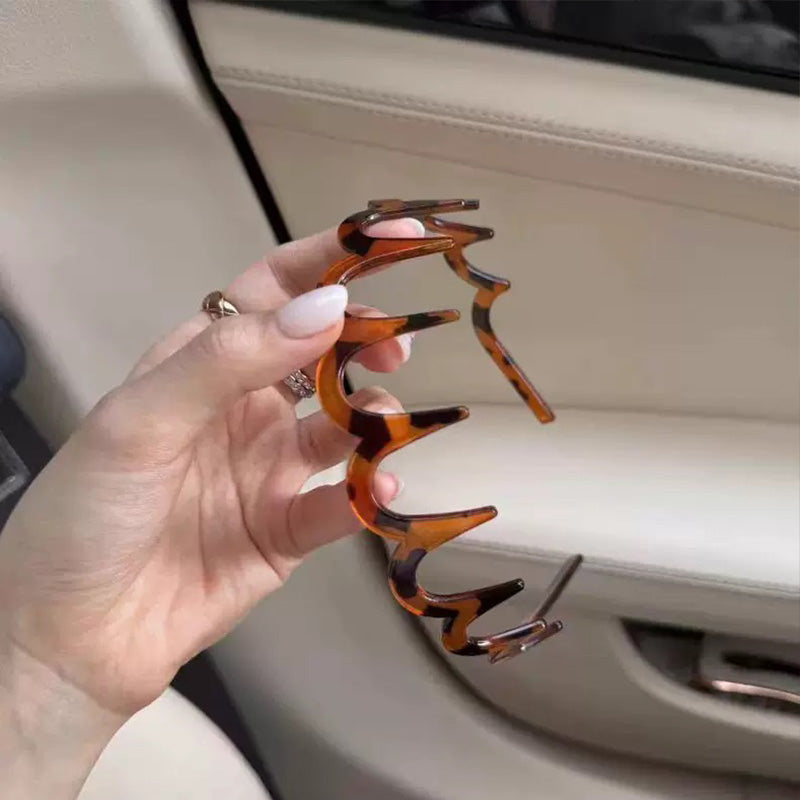 💜 LAST DAY PROMOTION - 50%OFF 💜U-Shape Fashion Tooth Hair Comb Headband