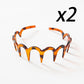 💜 LAST DAY PROMOTION - 50%OFF 💜U-Shape Fashion Tooth Hair Comb Headband