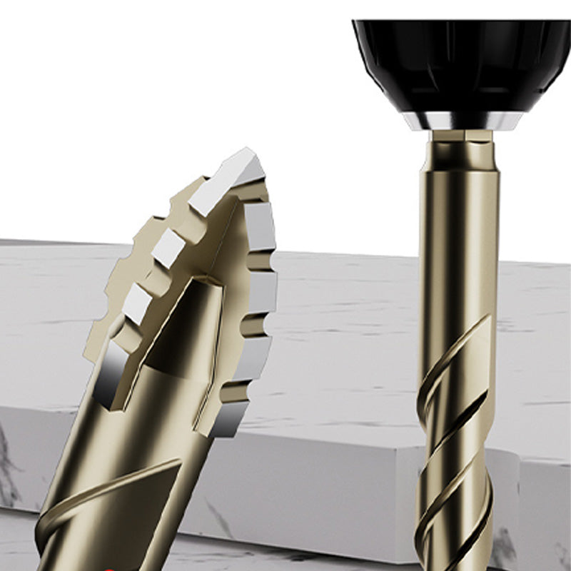 🔥LAST DAY - BUY 2 GET 1 FREE🔥4-Piece Diamond Grit Drill Bit Set - Tile/Glass/Marble/Concrete Drill Bits (2025 Upgraded 4-Flute Eccentric Design)