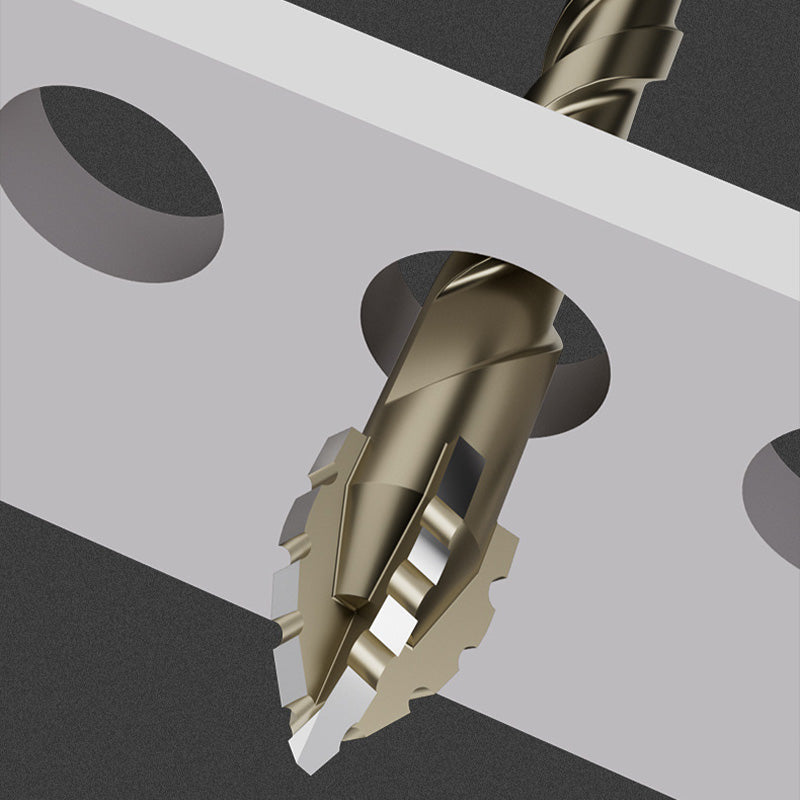 🔥LAST DAY - BUY 2 GET 1 FREE🔥4-Piece Diamond Grit Drill Bit Set - Tile/Glass/Marble/Concrete Drill Bits (2025 Upgraded 4-Flute Eccentric Design)