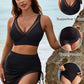 👙2025 LAST DAY SALE 50% OFF💐Swim Skirt High Waisted Bikini Sets Tummy Control Swimsuits