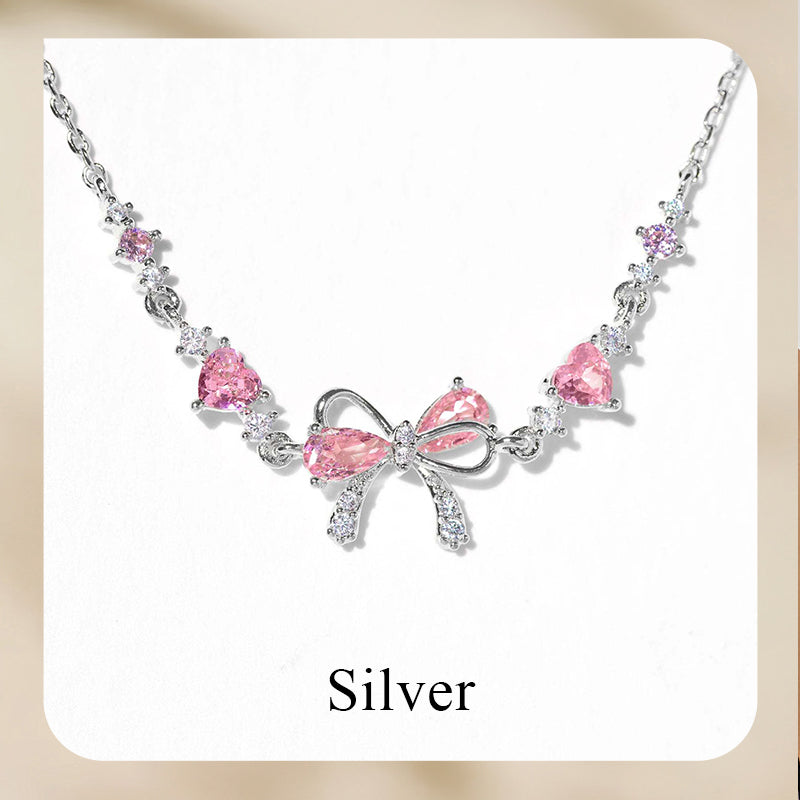 💜 LAST DAY PROMOTION - 50%OFF 💜Women’s Delicate Pink Bow Bracelet