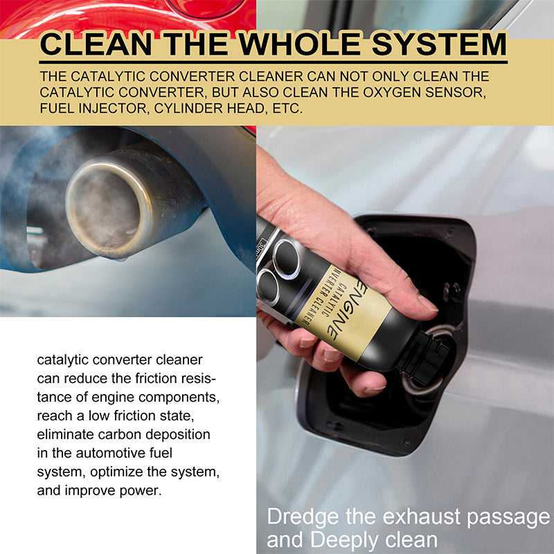 🔥LAST DAY - BUY 2 GET 1 FREE🔥Catalytic Converter & Fuel System Cleaner