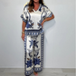 💜 LAST DAY PROMOTION - 50%OFF💜Women's Casual V-Neck Short Sleeve Top Wide Leg Pants Set