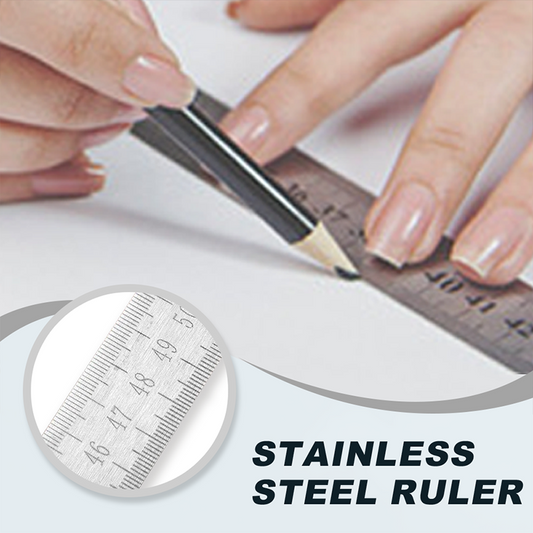 🔥LAST DAY PROMOTION - 50%OFF🔥Multifunctional Portable Self-Defense Stainless Steel Ruler