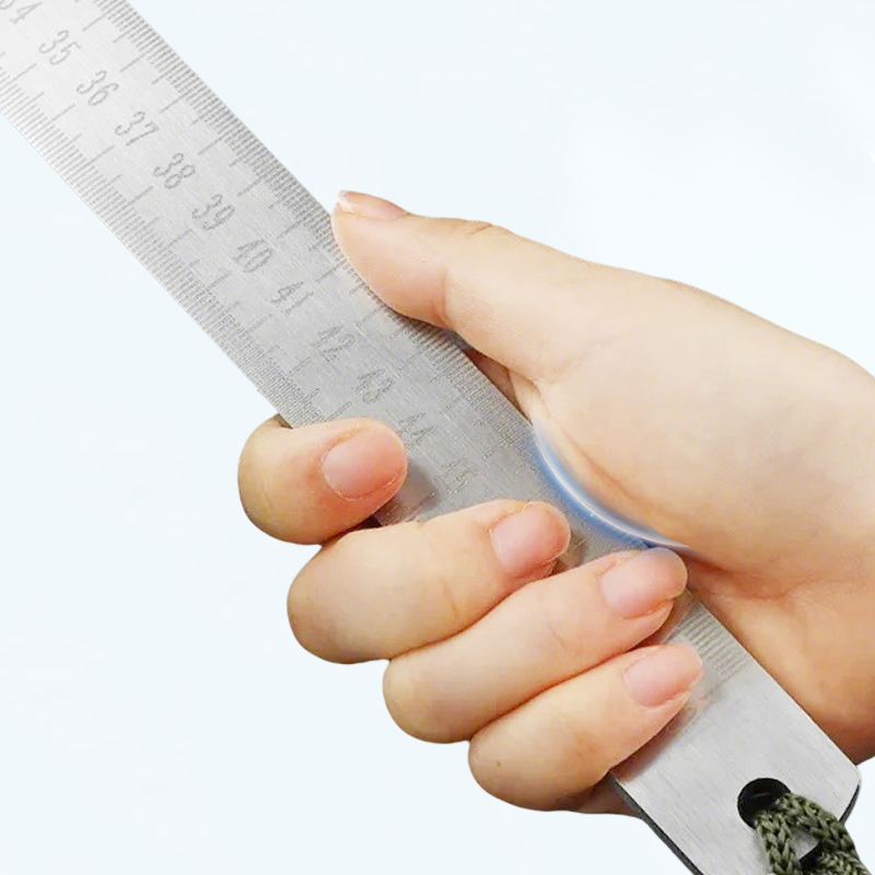 🔥LAST DAY PROMOTION - 50%OFF🔥Multifunctional Portable Self-Defense Stainless Steel Ruler