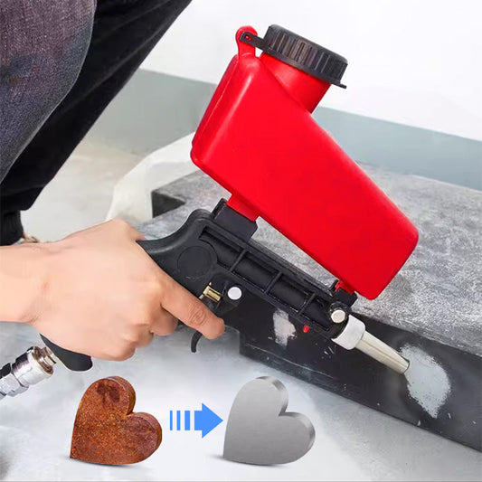🔥LAST DAY PROMOTION - 50%OFF🔥Portable Handheld Pneumatic Sand Blaster Gun