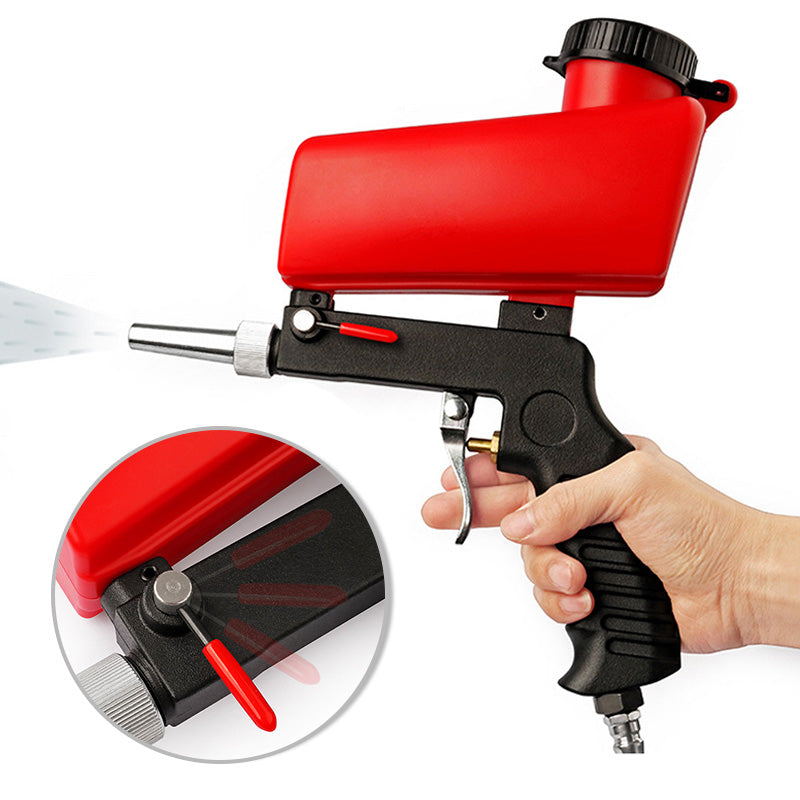 🔥LAST DAY PROMOTION - 50%OFF🔥Portable Handheld Pneumatic Sand Blaster Gun