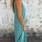 💜LAST DAY PROMOTION - 50%OFF💜Women's Casual Loose Cotton-Linen Blend Jumpsuit with Pockets and Adjustable Straps