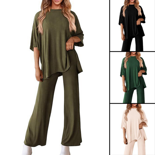 💜 LAST DAY PROMOTION - 50%OFF 💜 Women's Casual Top & Pants Set