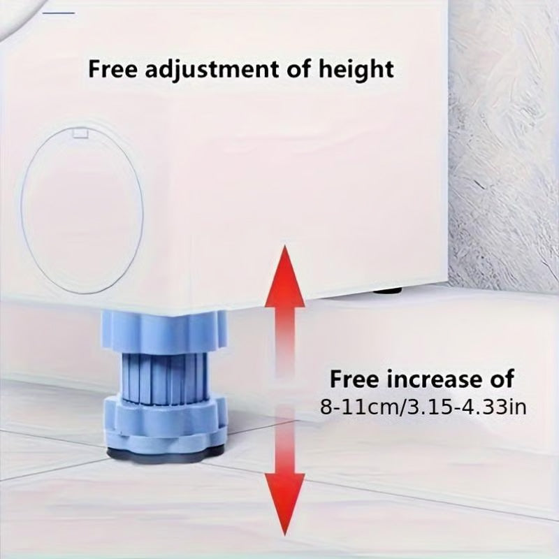 🔥LAST DAY -BUY 2 GET 1 FREE🔥Universal Multi-Functional Heightening Pads For Washing Machine Base【Anti-slip, shockproof, moisture-proof, and silent】
