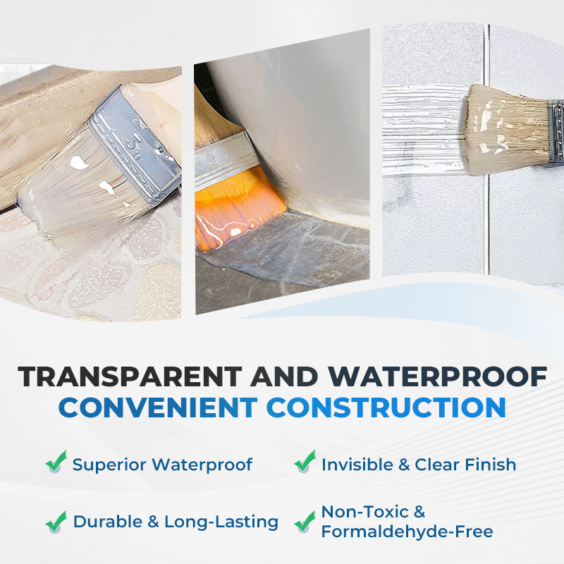🔥LAST DAY -BUY 2 GET 1 FREE🔥Transparent Waterproof Coating for Indoor & Outdoor