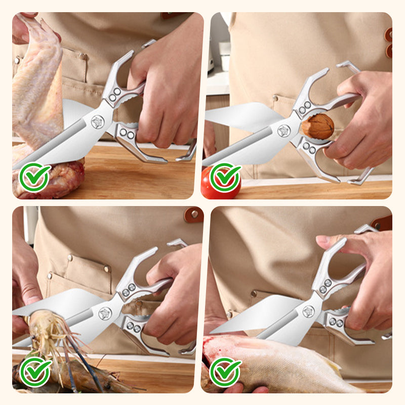 🔥LAST DAY SALE 50% OFF🔥Multifunctional Heavy-Duty Kitchen Shears