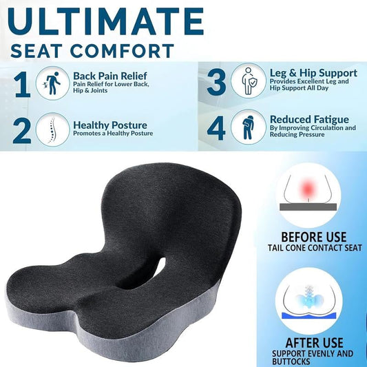 🔥 LAST DAY PROMOTION - 50%OFF 🔥Non-Slip Memory Foam Seat