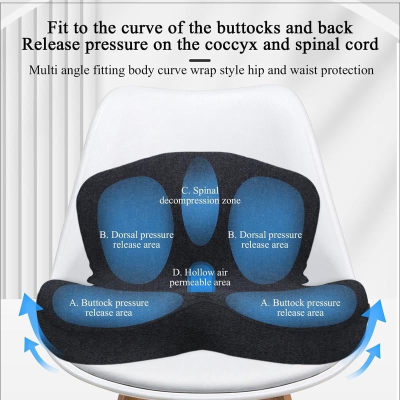🔥 LAST DAY PROMOTION - 50%OFF 🔥Non-Slip Memory Foam Seat