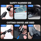 🔥LAST DAY - BUY 2 GET 1 FREE🔥Multi-Functional Dual-Headed Car Safety Hammer
