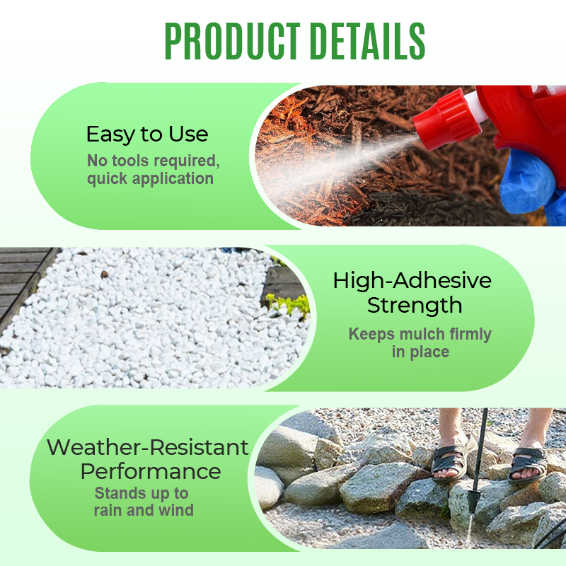 🔥 LAST DAY PROMOTION - 50%OFF 🔥 Quick-Drying Sticky Landscape Adhesive – Instant Hold, Zero Mess! 🌿✨